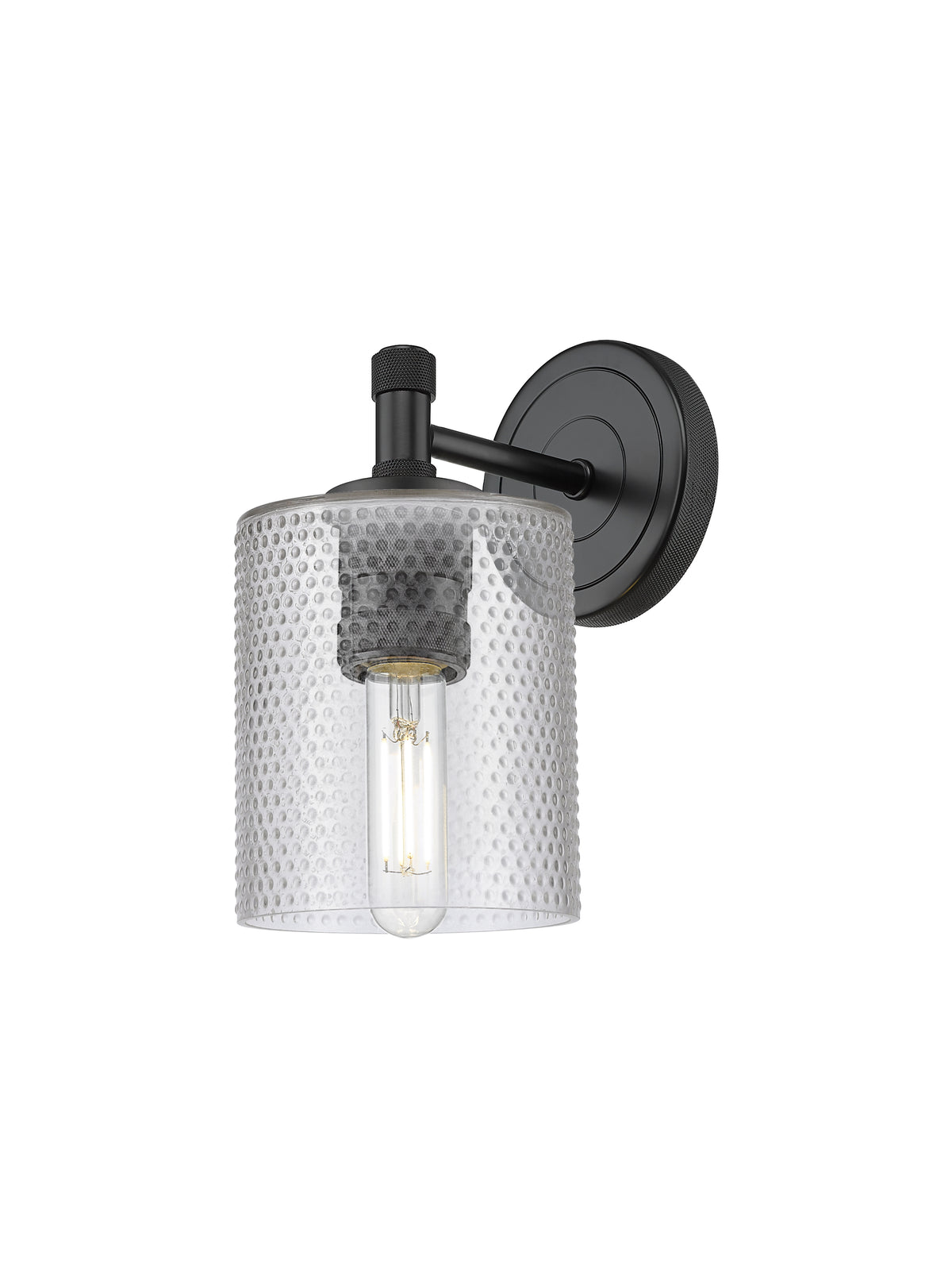 Cobbleskill 5-Inch 1-Light Sconce 9.375-Inch High Dimmable