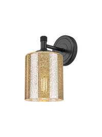 Downtown Urban Sconce Cast Brass Glass