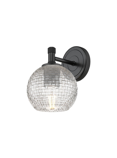 Downtown Urban Sconce Brass Steel Glass