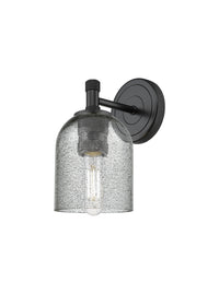 Downtown Urban Sconce Glass Brass Steel