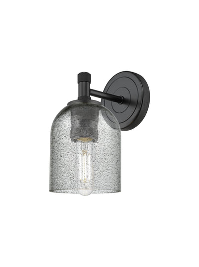 Downtown Urban Sconce Glass Brass Steel