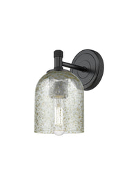 Downtown Urban Sconce Glass Brass Steel