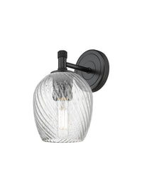 Downtown Urban Sconce Cast Brass Glass