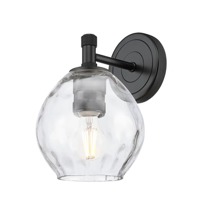 Downtown Urban Sconce Cast Brass Steel Glass