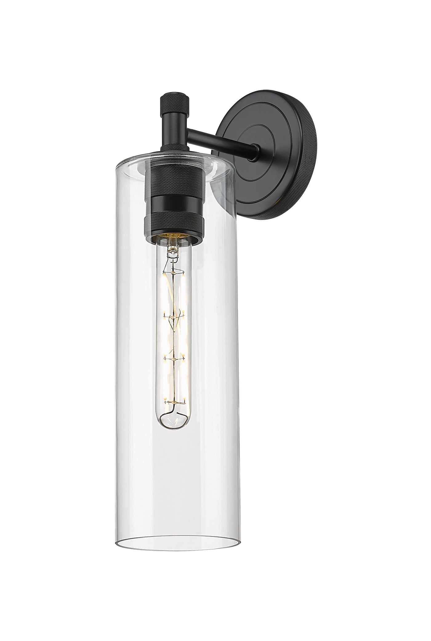 Downtown Urban Sconce Cast Brass Dimmable