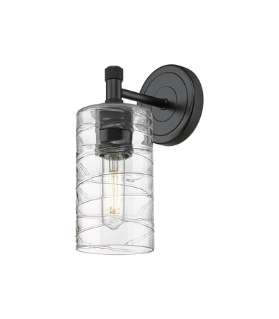 Downtown Urban Sconce Cast Brass Glass