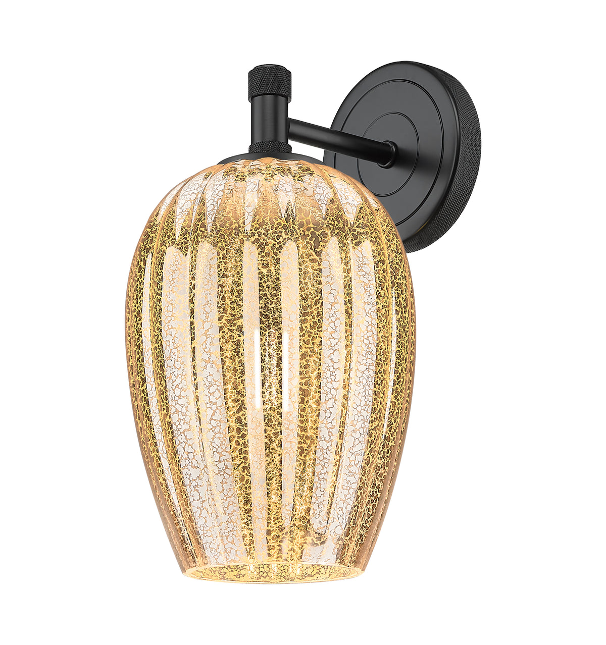 Preston Flute 6-Inch 1-Light Sconce 12.125-Inch High
