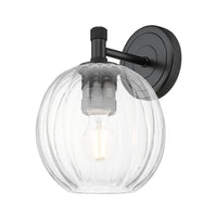 Downtown Urban Sconce Cast Brass Glass
