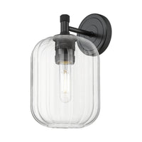 Downtown Urban Sconce Cast Brass Glass