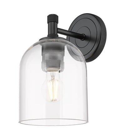 Downtown Urban Sconce Cast Brass Glass