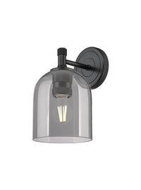 Downtown Urban Sconce Cast Brass Glass