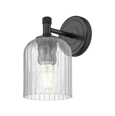 Downtown Urban Sconce Cast Brass Glass