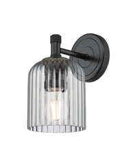 Downtown Urban Sconce Cast Brass Glass