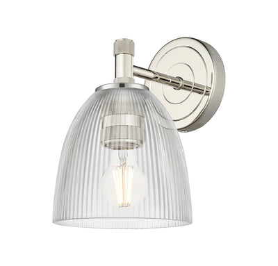 Downtown Urban Sconce Cast Brass Glass
