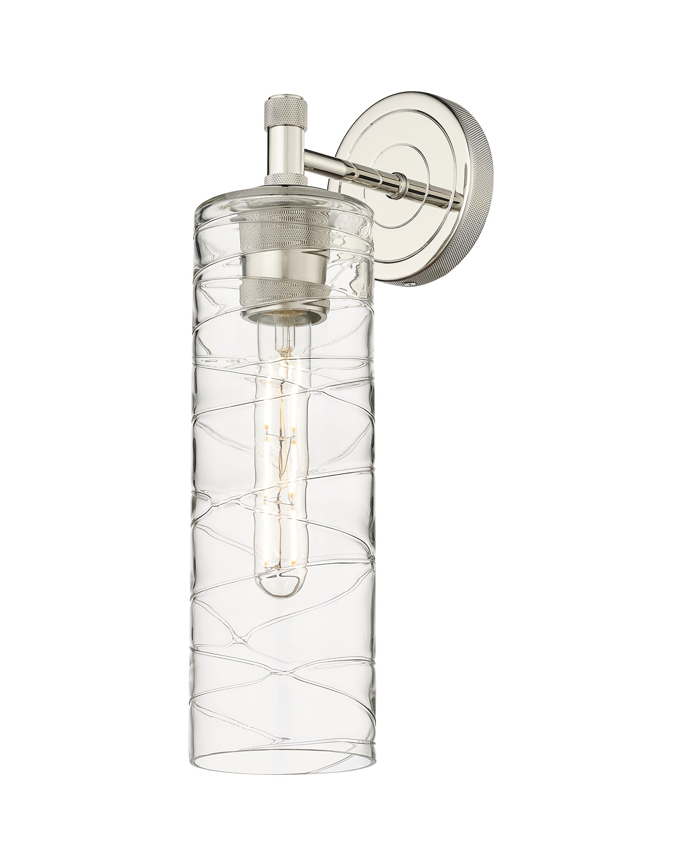 Downtown Urban Sconce Cast Brass Dimmable