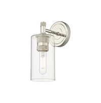 Downtown Urban Sconce Cast Brass Glass