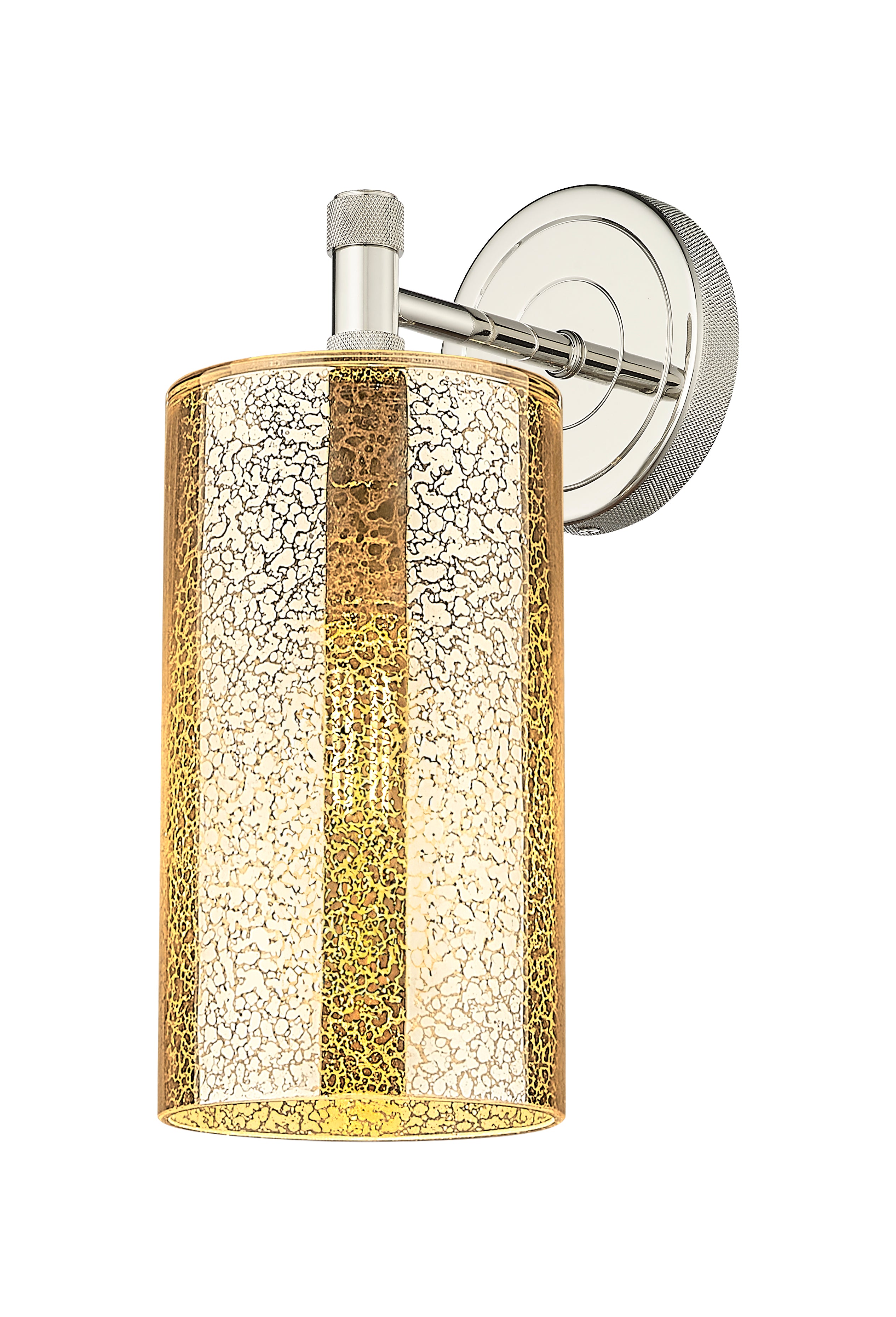 Downtown Urban Sconce Cast Brass Glass