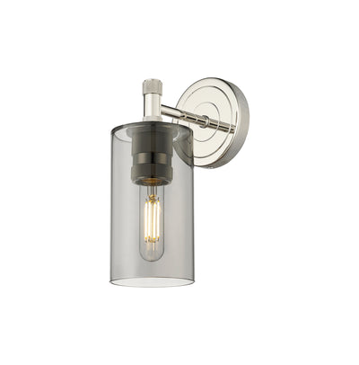 Downtown Urban Sconce Cast Brass Glass