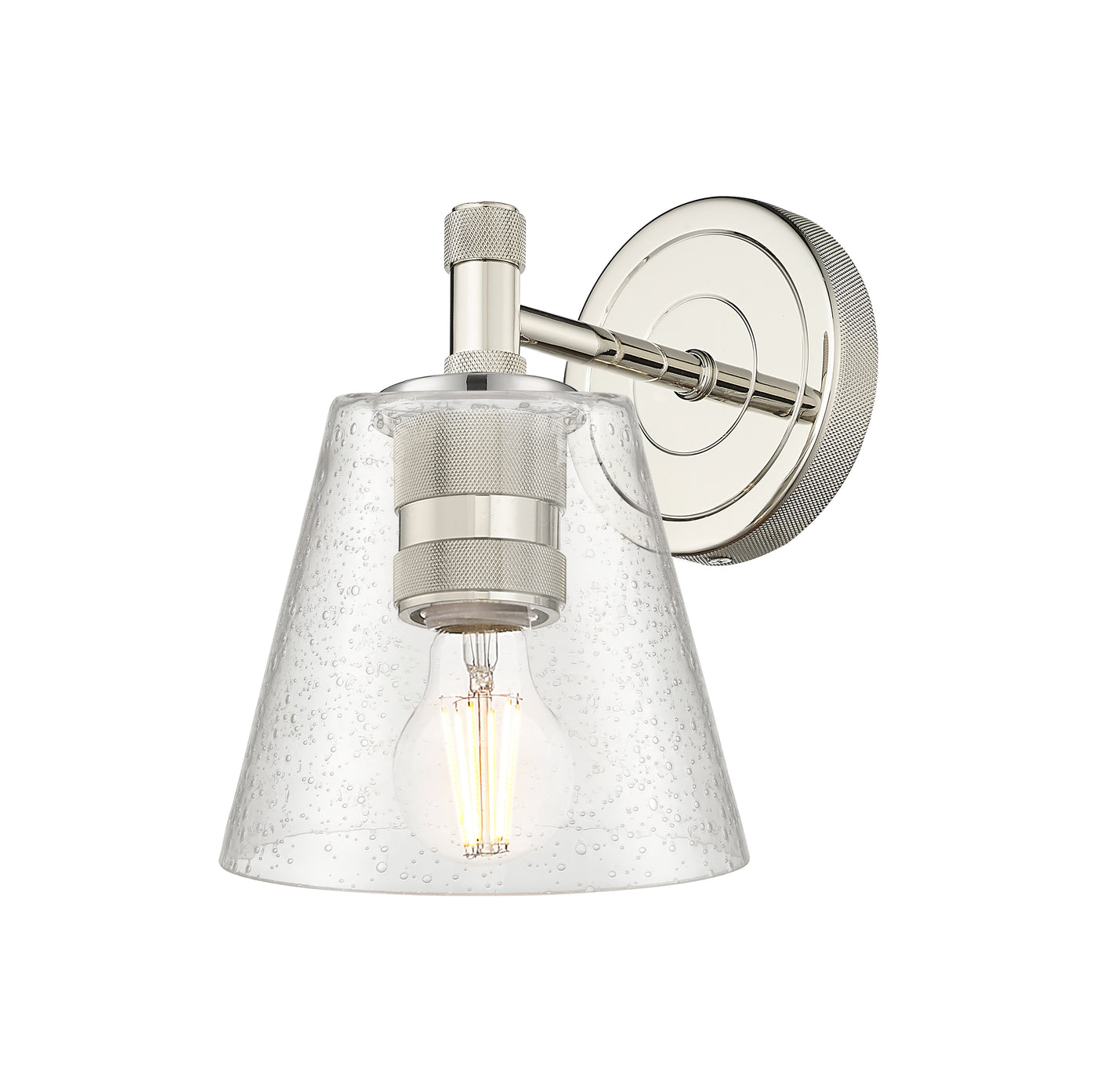 Downtown Urban Sconce Cast Brass Finish