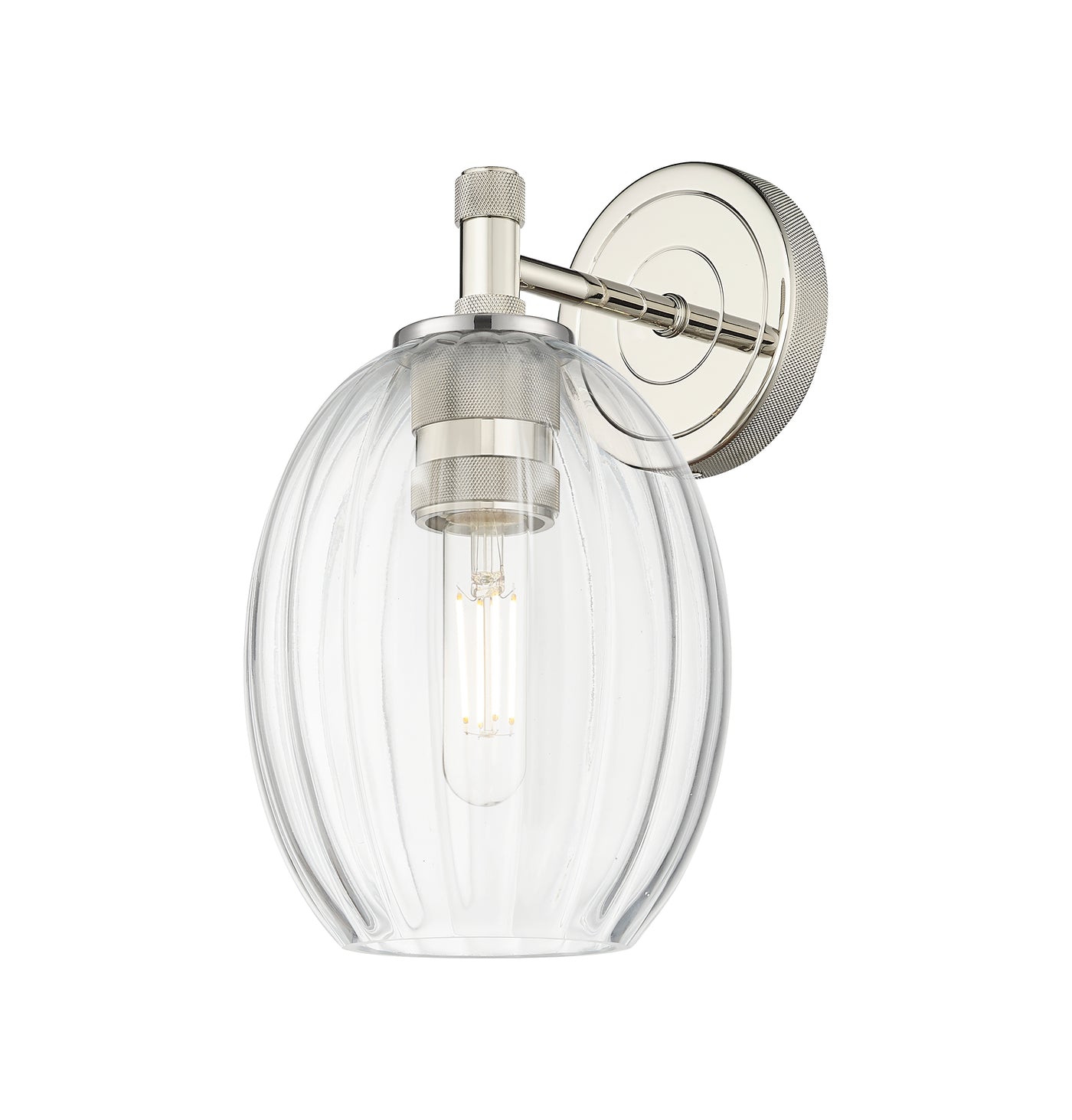 Downtown Urban Sconce Cast Brass Steel