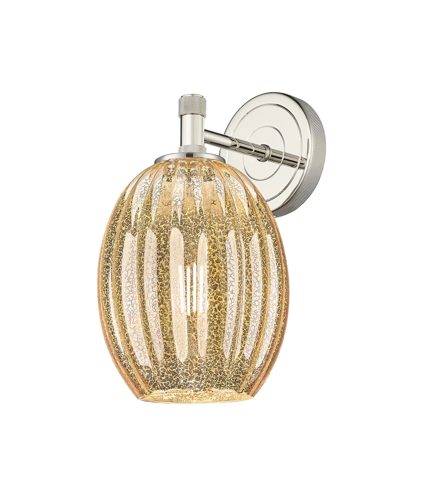 Downtown Urban Sconce Cast Brass Steel