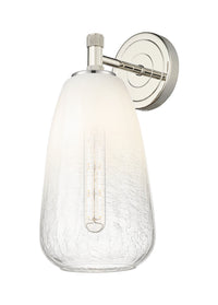 Downtown Urban Sconce Cast Brass Glass
