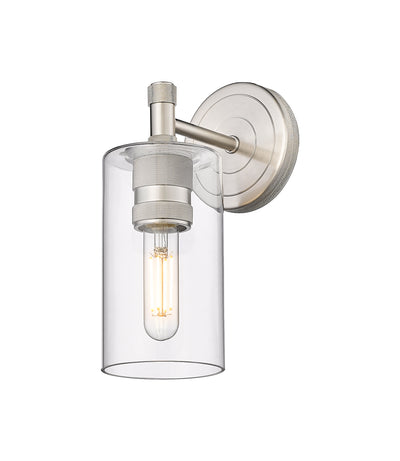 Downtown Urban Sconce Cast Brass Glass