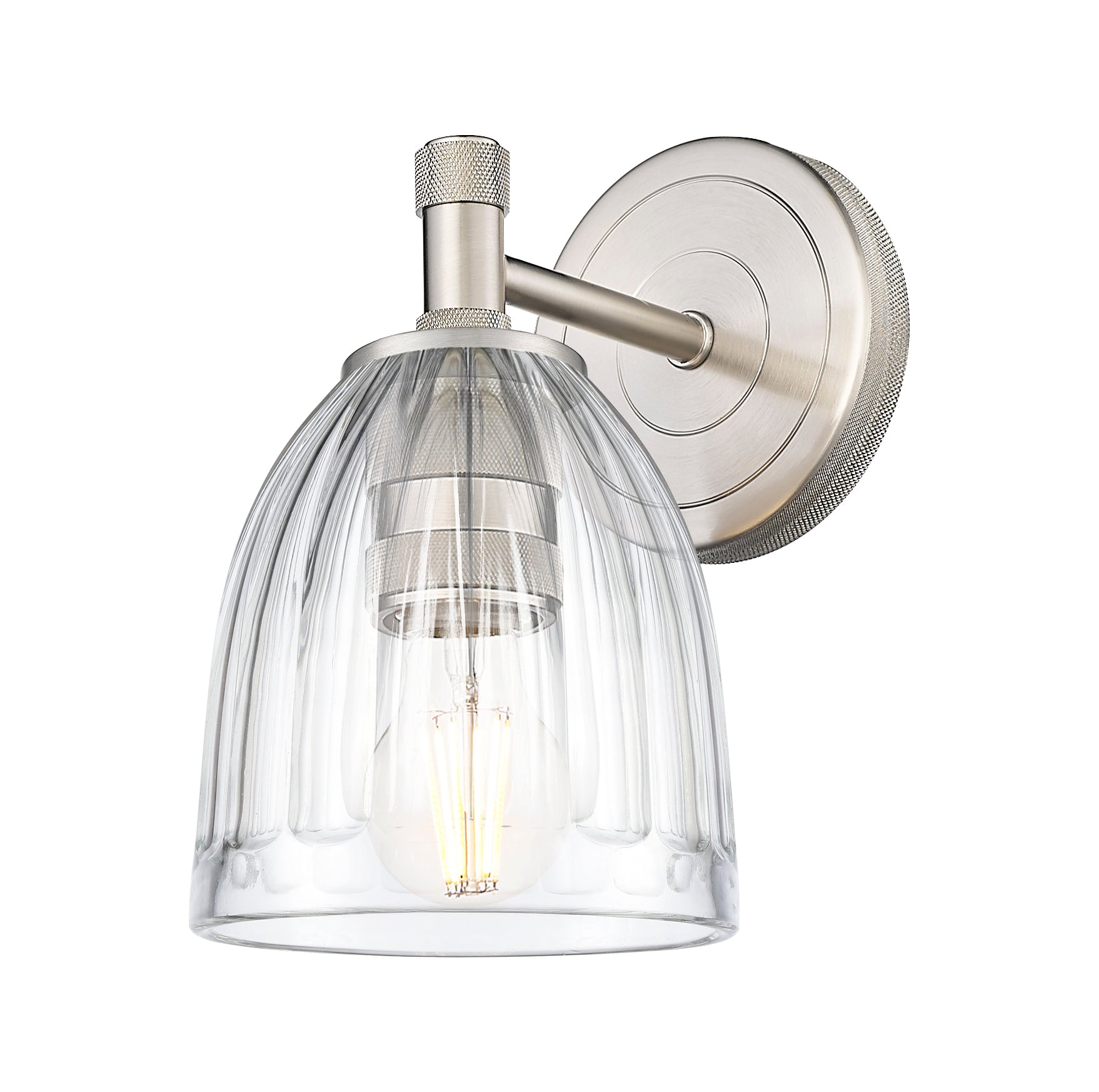 Downtown Urban Sconce Cast Brass Fixture
