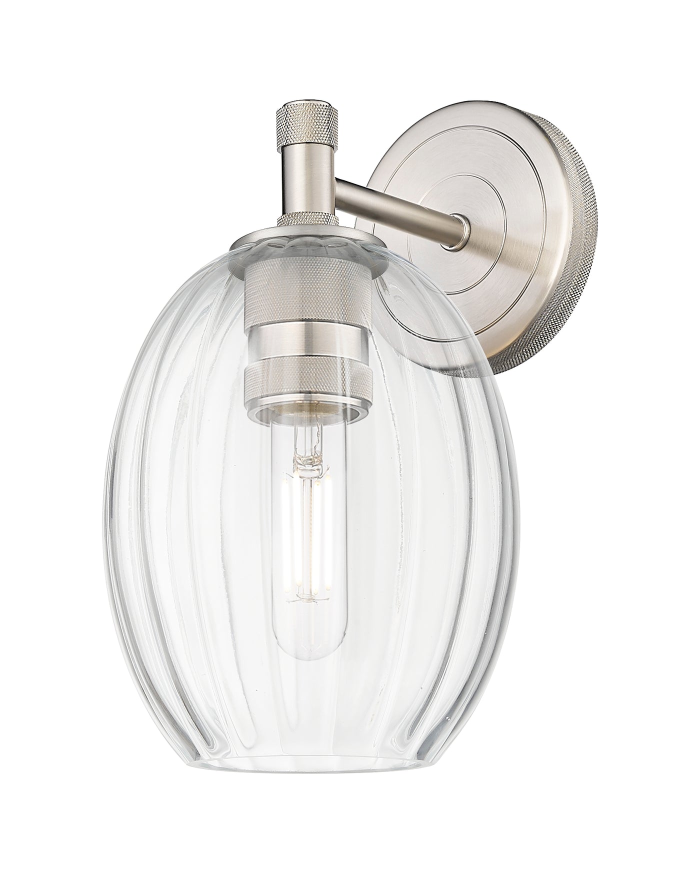 Downtown Urban Sconce Cast Brass Steel