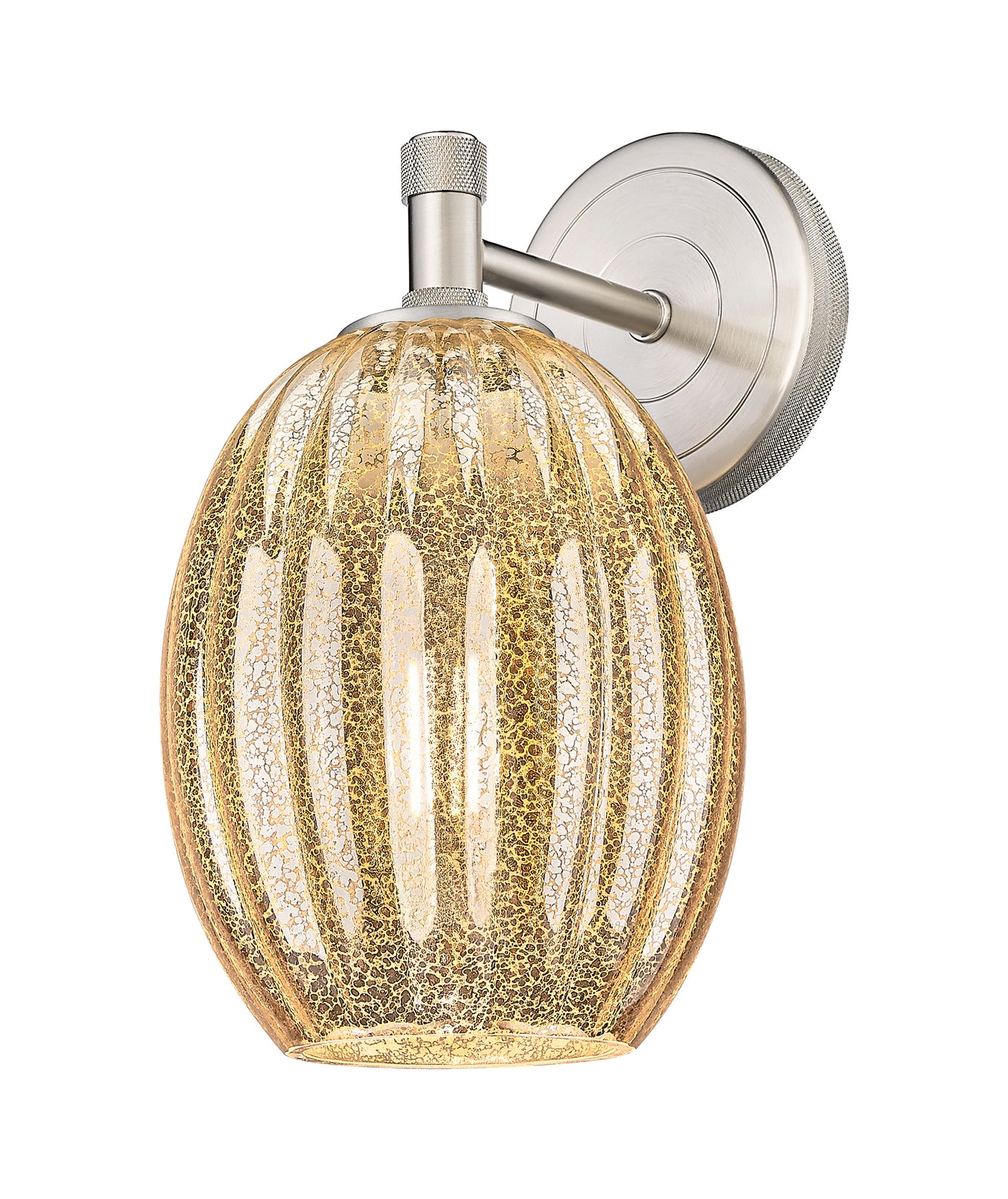 Downtown Urban Sconce Cast Brass Steel