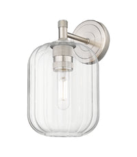 Downtown Urban Sconce Cast Brass Glass