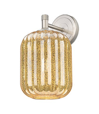 Downtown Urban Sconce Cast Brass Glass