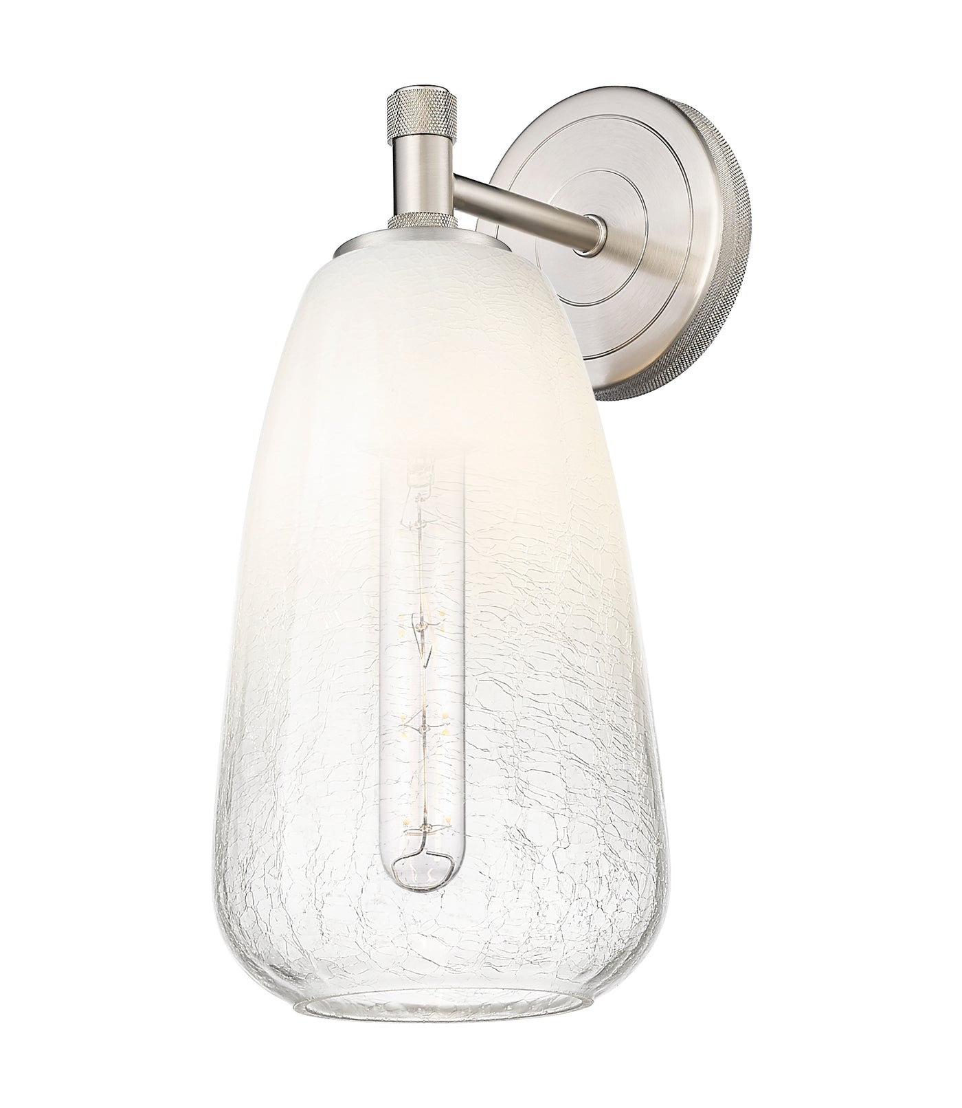 Downtown Urban Sconce Cast Brass Glass
