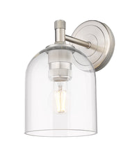 Downtown Urban Sconce Cast Brass Glass