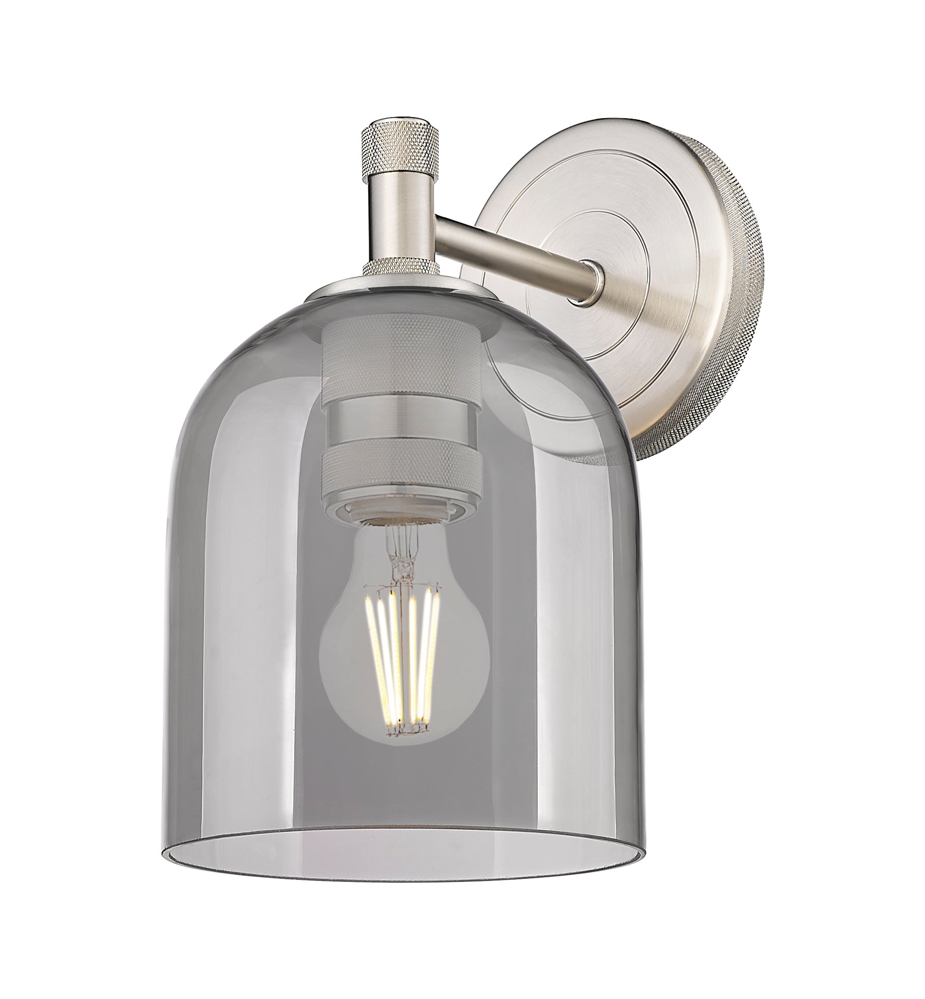 Downtown Urban Sconce Cast Brass Glass