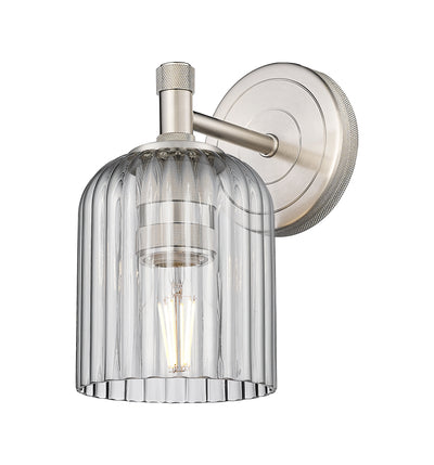 Downtown Urban Sconce Cast Brass Glass