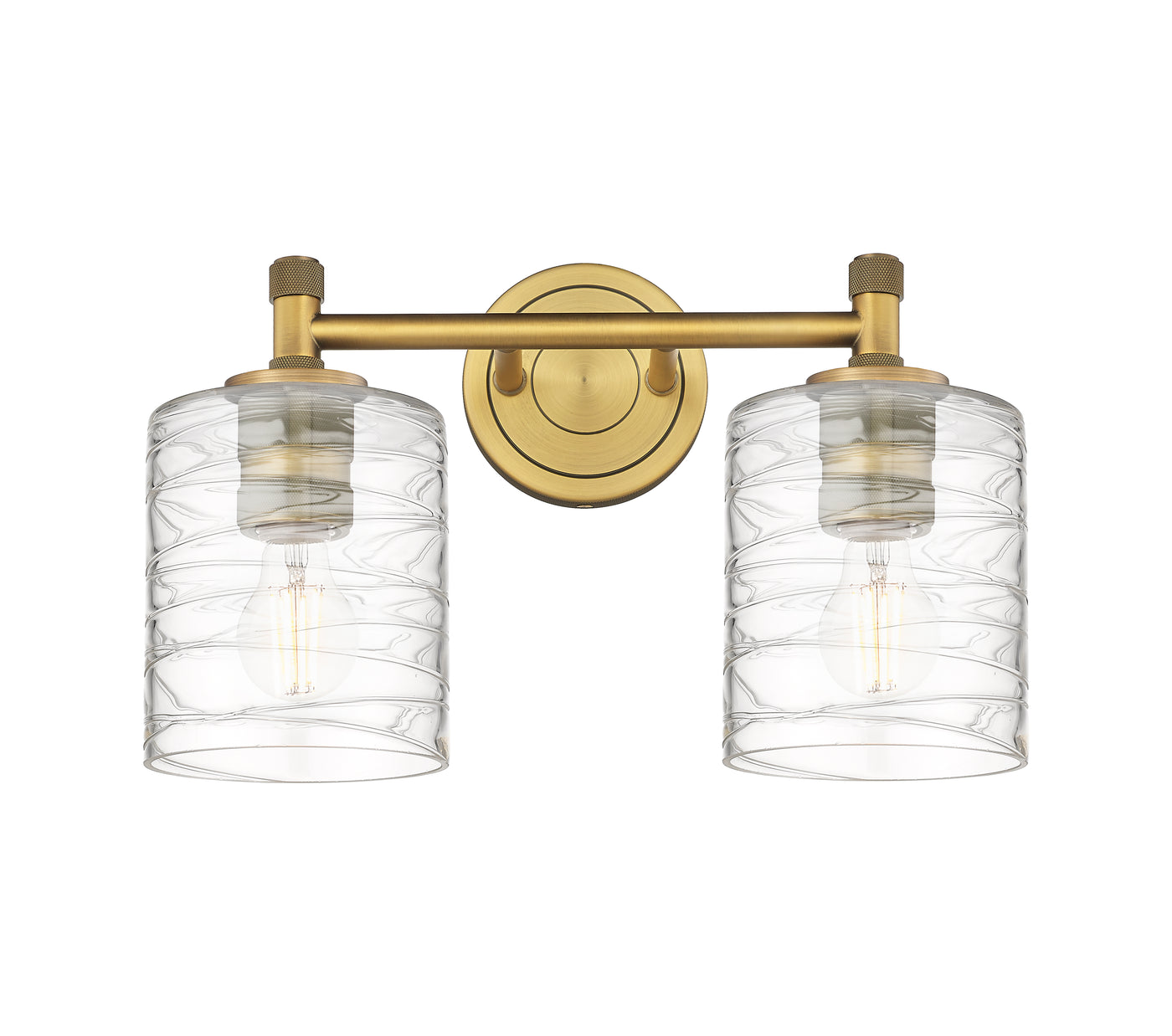 Downtown Urban Bath Vanity Light Cast Brass