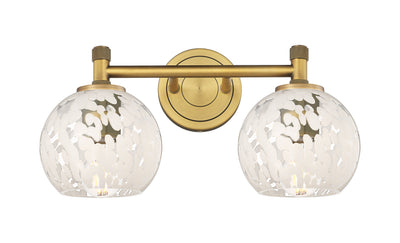 Downtown Urban Bath Vanity Light Brass Glass