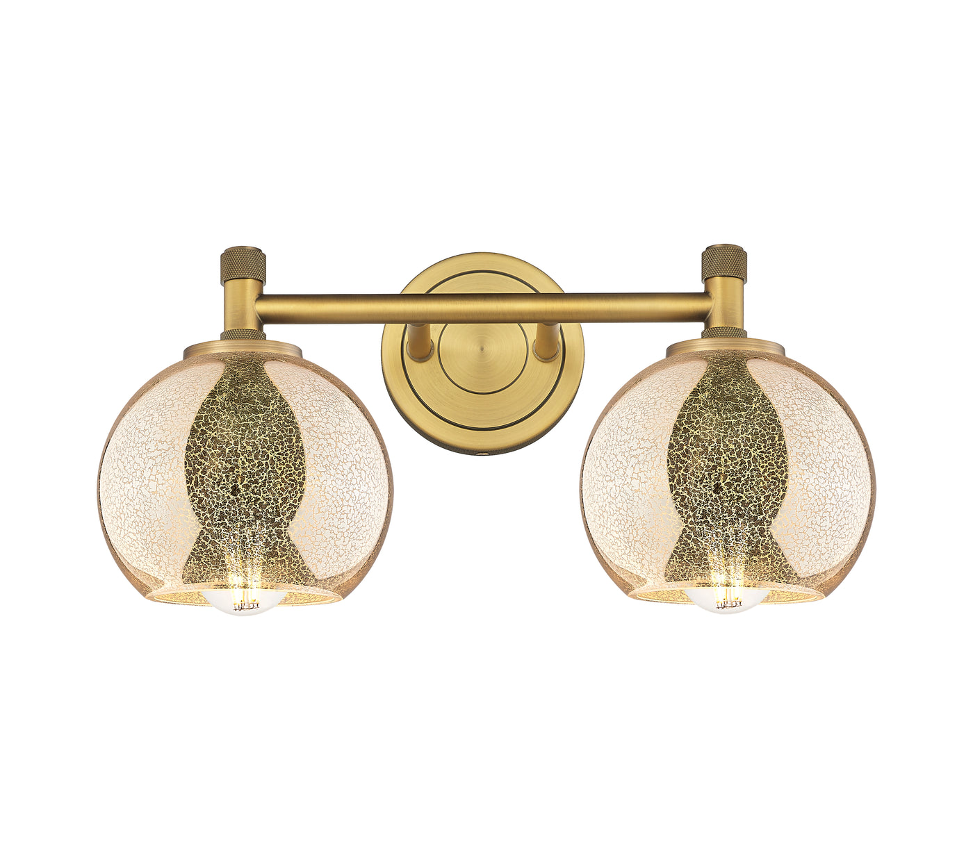 Downtown Urban Bath Vanity Light Cast Brass