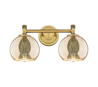Downtown Urban Bath Vanity Light Cast Brass