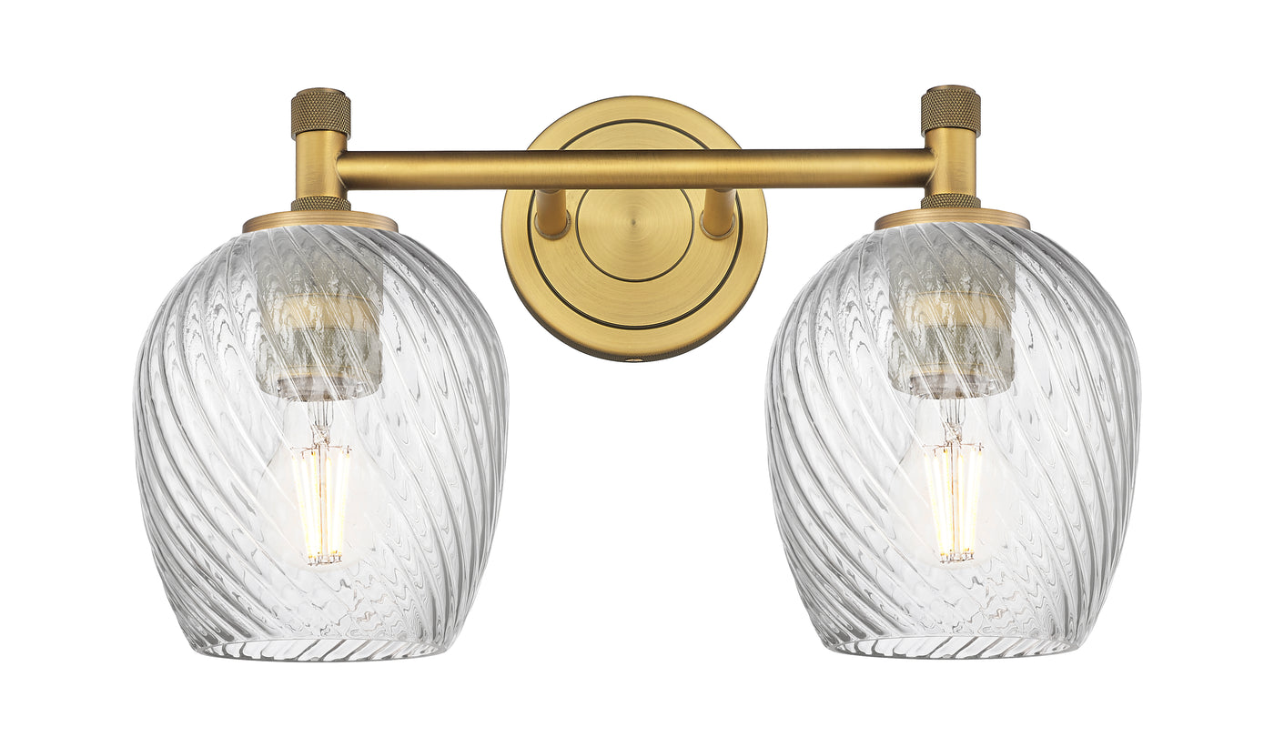Downtown Urban Vanity Light Cast Brass