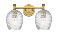 Downtown Urban Vanity Light Cast Brass