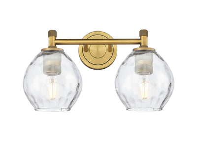 Downtown Urban Vanity Light Cast Brass