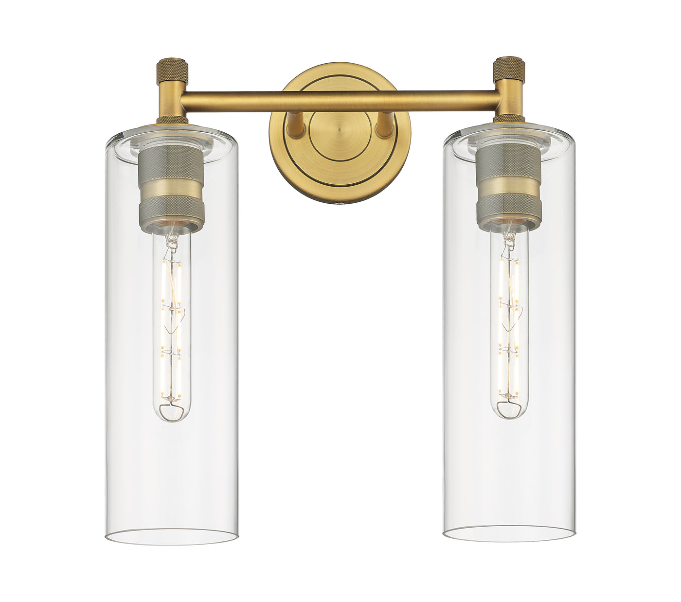 Downtown Urban Bath Vanity Cast Brass Fixture