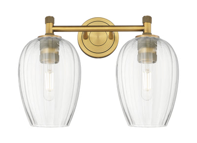 Downtown Urban Bath Vanity Light Brass 9 Inch