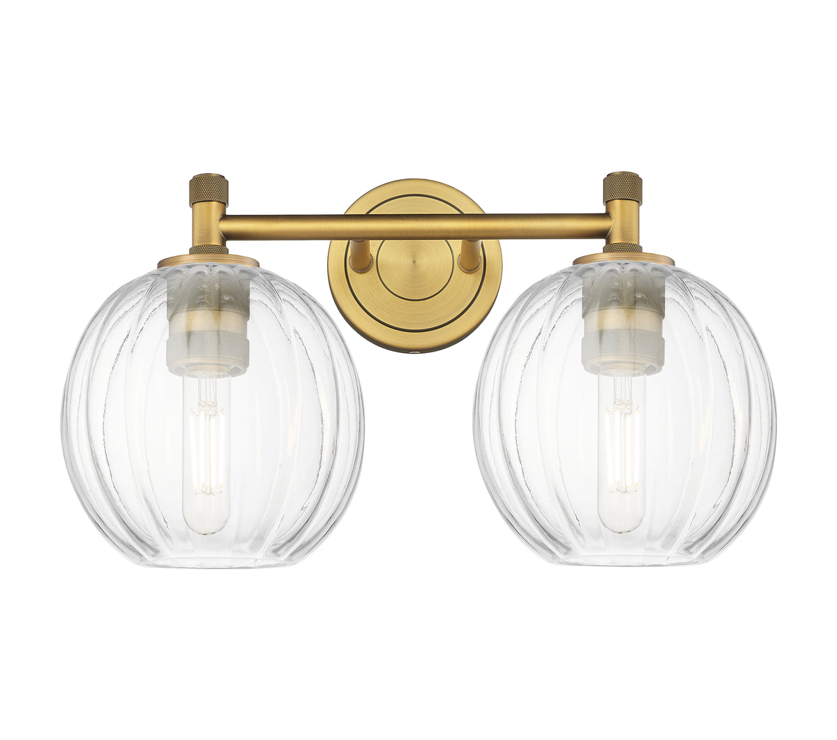 Preston Globe 15-Inch 2-Light Bath Vanity Light