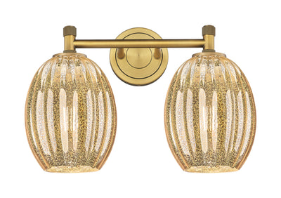 Downtown Urban Bath Vanity Light Cast Brass