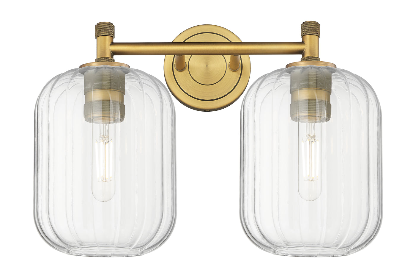 Downtown Urban Bath Vanity Light Cast Brass