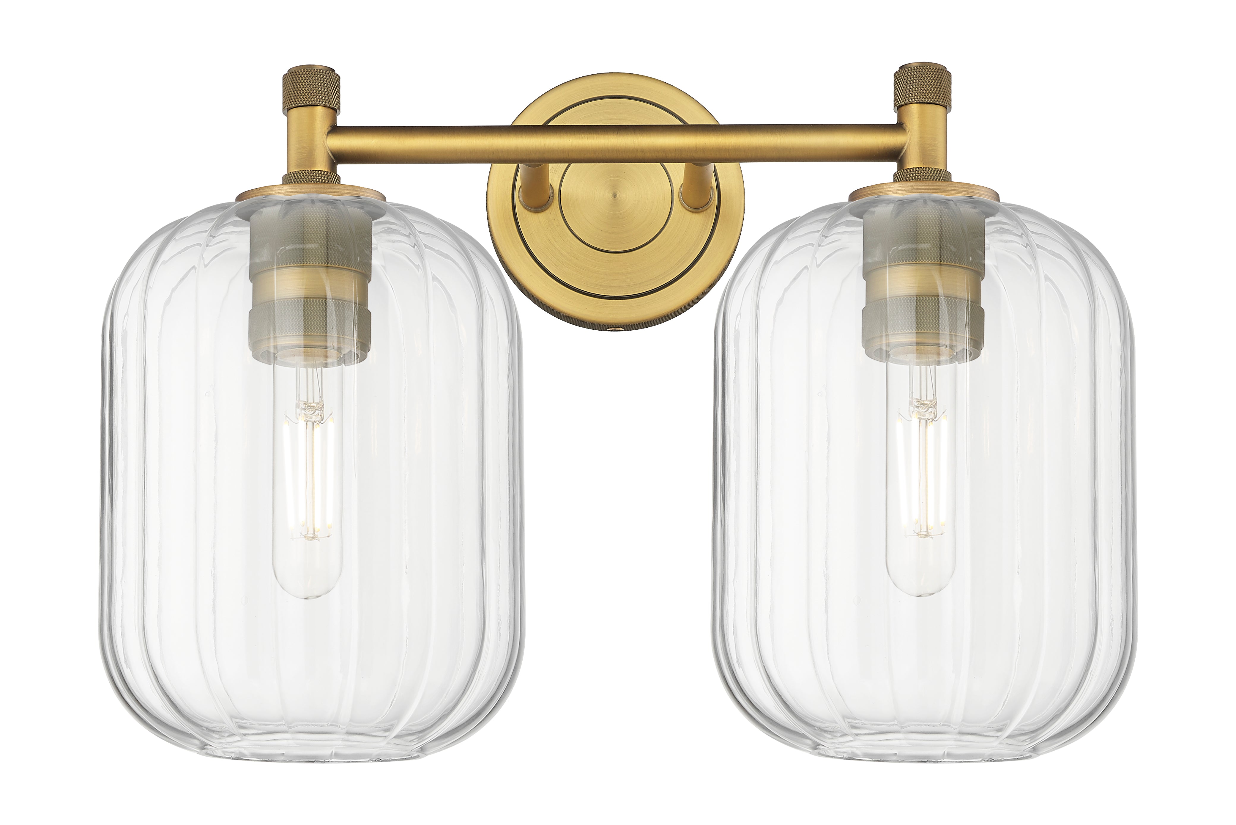Downtown Urban Bath Vanity Light Cast Brass