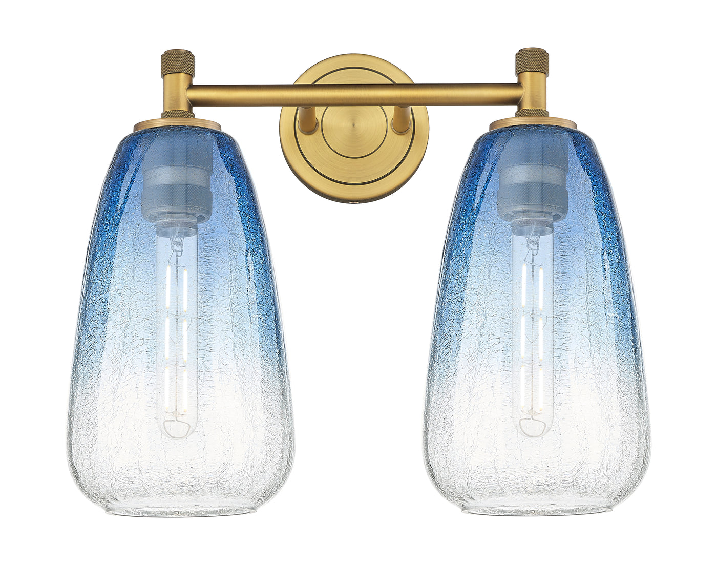 Downtown Urban Bath Vanity Light Cast Brass